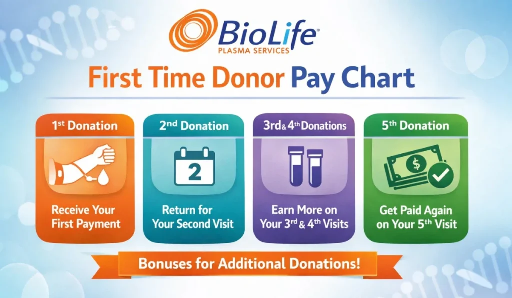Biolife Plasma Pay Chart